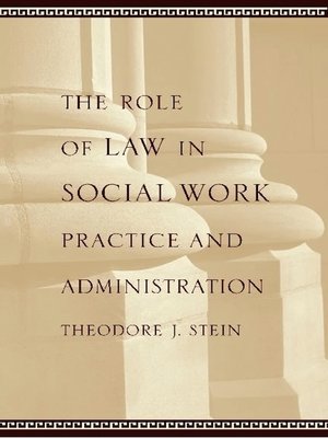 cover image of The Role of Law in Social Work Practice and Administration
